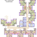 B Wing, Floor 3-7, 9, 11-12